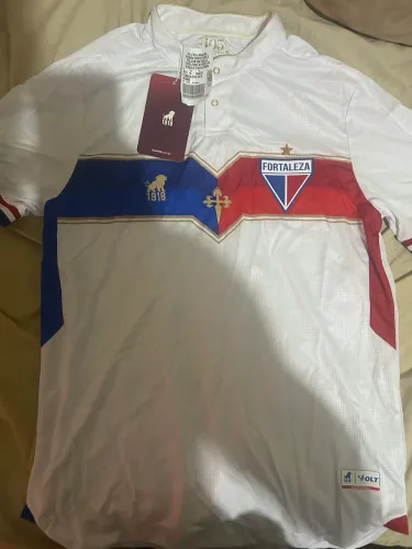 camiseta Fortaleza, centenário. branca. Nova.