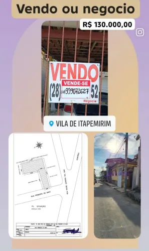 Terreno na Vila de Itapemirim