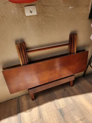 Mesa Dobrável + 6 Cadeiras