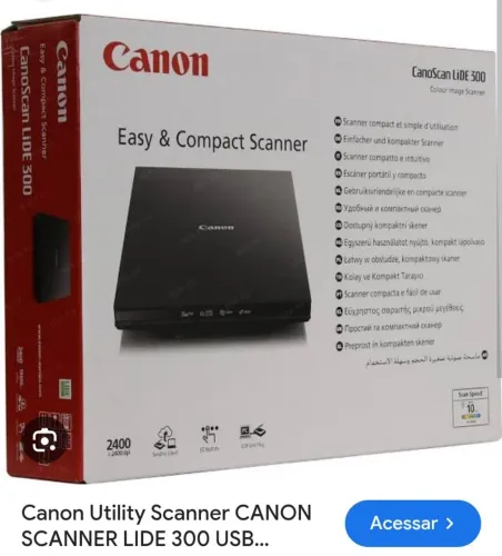 Scanner canon