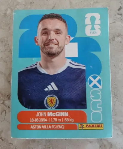 Figurinhas da Copa 2026 ( John McGinn)