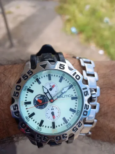 RELÓGIO NAUTICA ORIGINAL MASCULINO SÓ RS 280 REAIS 80