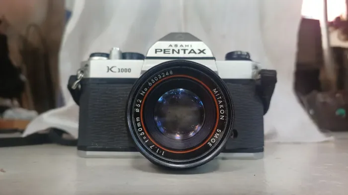Câmera asahi pentax k1000