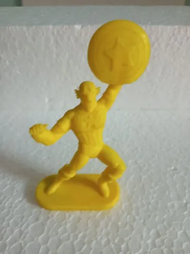 Antigo Boneco Capitão América Gulliver 1978