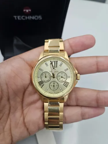 Relógio Technos Feminino Dress Dourado - 6p29alr/1d