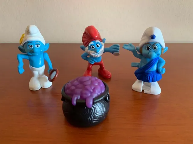 Coleção smurfs Mc Donalds