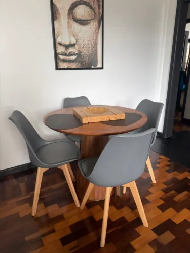 MESA REDONDA 90 CM da TOK STOK