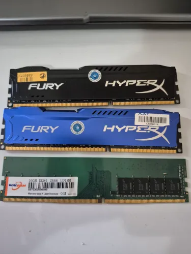 Memória para PC / kit com 3 / 8 e 16gb