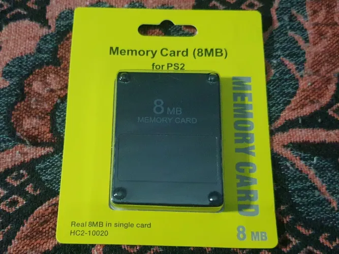 Memory card 8mb ps2 