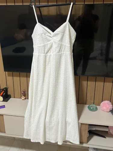 Vestido branco tamanho GG