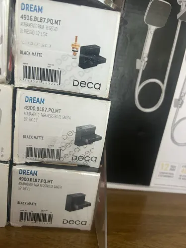 DREAM  4916.BL87.PQ.MT  ACABAMENTO PARA REGISTRO DE PRESSÃO 12 E314