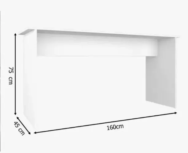 Escrivaninha/mesa para escritório computador ou notebook
