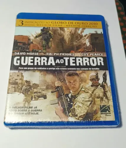 Guerra Ao Terror Blu Ray Nacional Original 6 Oscars Melhor Filme Kathryn Bigelow