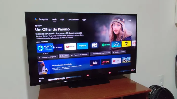 TV Samsung 40 polegadas + Mi Stick TV