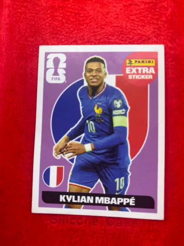 Vendo lida figurinha do Kylian Mbappé regular