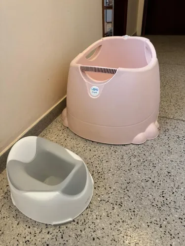 Kit Banho e Desfralde Infantil - banheira + Troninho