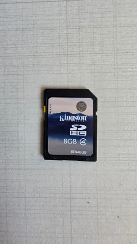 Cartão de memória kingston SDHC 8gb