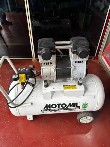 Compressor Odontológico Motomil 50L | 2CV Sem Óleo