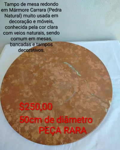 Tempo de mármore/ pedra Carraro