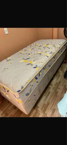 Cama box p/ solteiro 