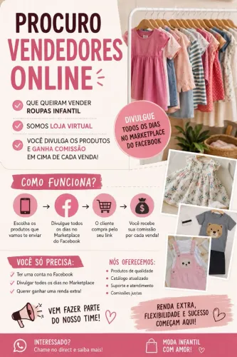 Vaga para vendedor online 