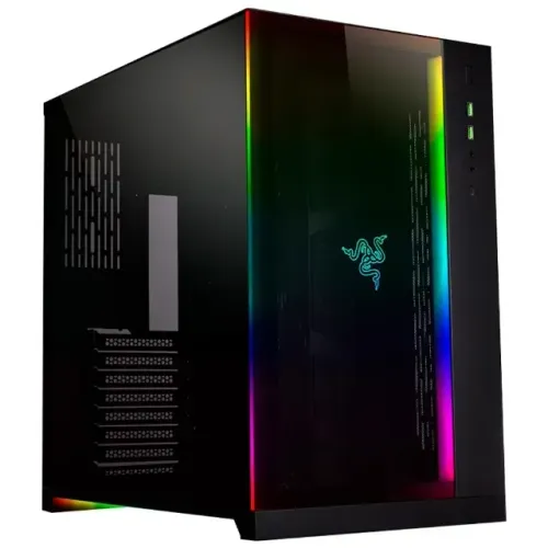 Gabinete Lian Li O11 Dynamic Razer Edition RGB - Vidro Temperado - Gamer Premium