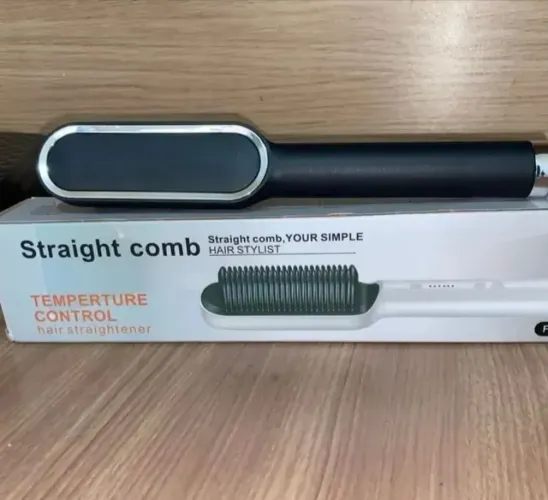 Escova Alisadora 3 em 1 - NOVA (PAGUE APENAS NA ENTREGA DO PRODUTO)