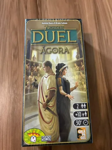 Expansão Ágora - 7 Wonders Duel - Jogo de Tabuleiro