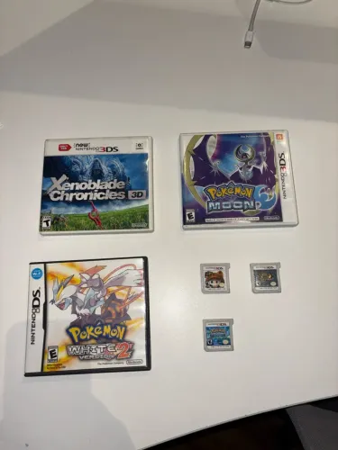Jogos originais Nintendo 3DS / DS - Pokémon, Mario, Monster Hunter e Xenoblade