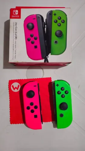 Joycons Originais - Splatoon 2