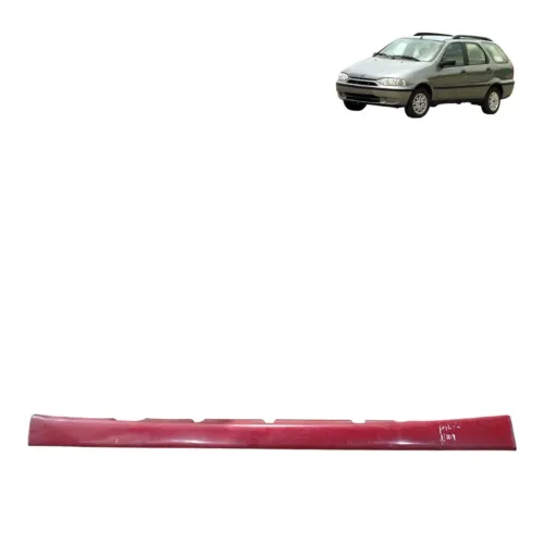 Soleira Lateral Lado Direito Fiat Palio 1996 1999 2003 Vermelho