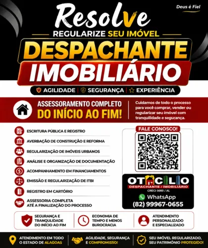 DESPACHANTE IMOBILIÁRIO | REGULARIZAÇÃO DE IMÓVEIS