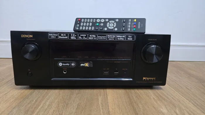 Receiver Denon AVR-X2200w 7.2 Atmos DTS-X Wifi Bluetooth 4k