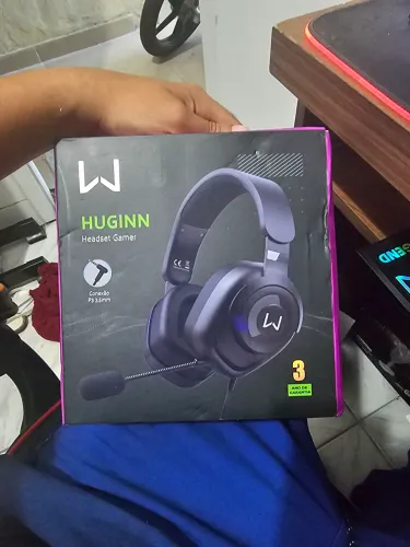 HEADSET GAMER WARRIOR LACRADO ACEITO CARTÃO ATE 3X SEM JUROS !!!