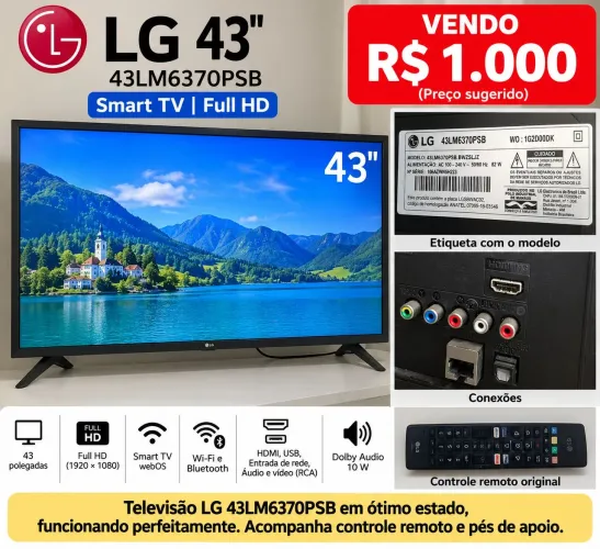 Tv smart LG
