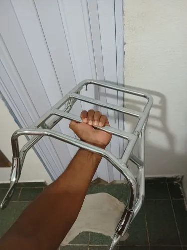 Bagageiro cromado da cargo 160