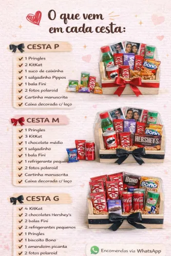 cestas presente românticas