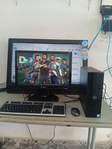 Vende Pc completo core i3 7 geração 4gb memória ddr4 HD 500gb trecado e mause monitor 20
