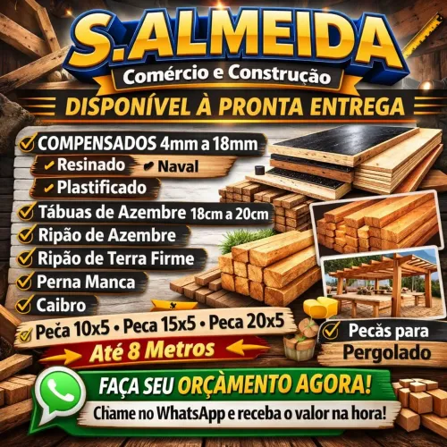 TÁBUA DE AZIMBRE E MADEIRAS DE TODAS AS BITOLAS E PREÇOS