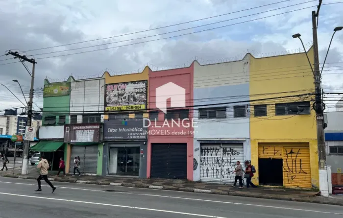 Salão comercial para locação no bairro Vila Industrial em Campinas