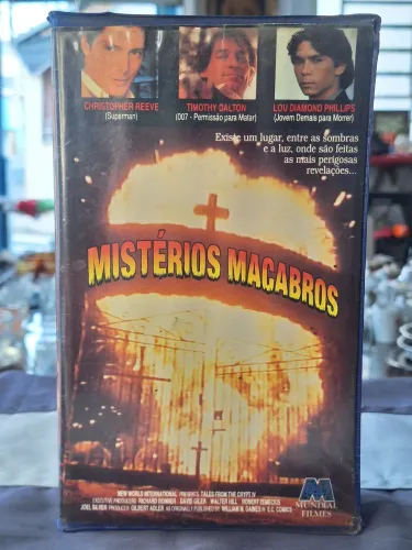 VHS Mistérios Macabros Terror