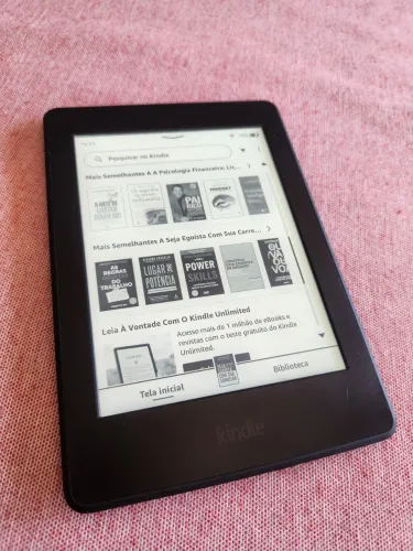 Kindle Paperwhite - com iluminação