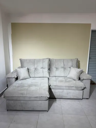 Sofá retrátil reclinável 2.50 motano