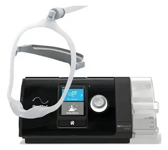Cpap Automático S10 Autoset Com Umid+máscara Nasal Dreamwear