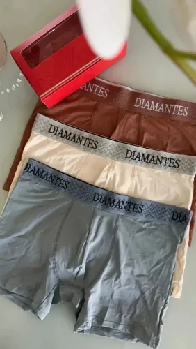 Kits de cuecas box do P o GG diamante lingerie