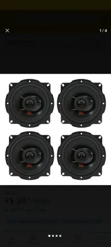 Kit Som Automotivo JBL