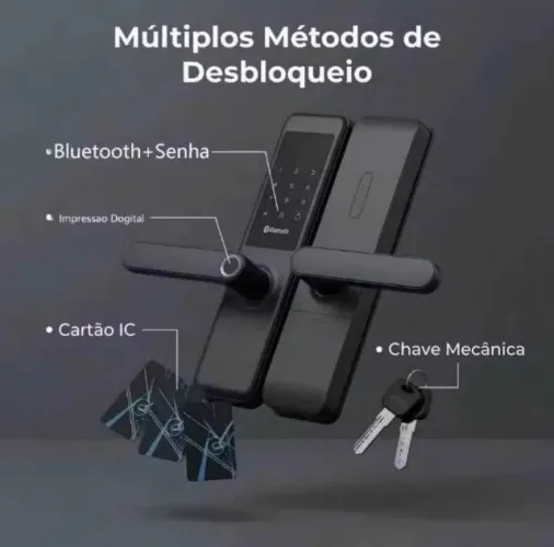 Fechadura inteligente para porta 