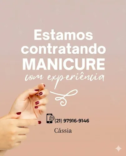 Vaga para manicure 