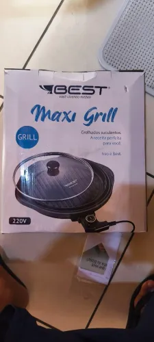 Frigideira Elétrica Maxi Grill Best 220Vlts (SEM USO / NOVA)