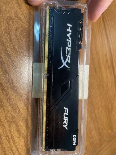 Memória RAM HyperX Fury 8GB DDR4 2666MHz CL16 HX426C16FB3/8 Desktop Kingston